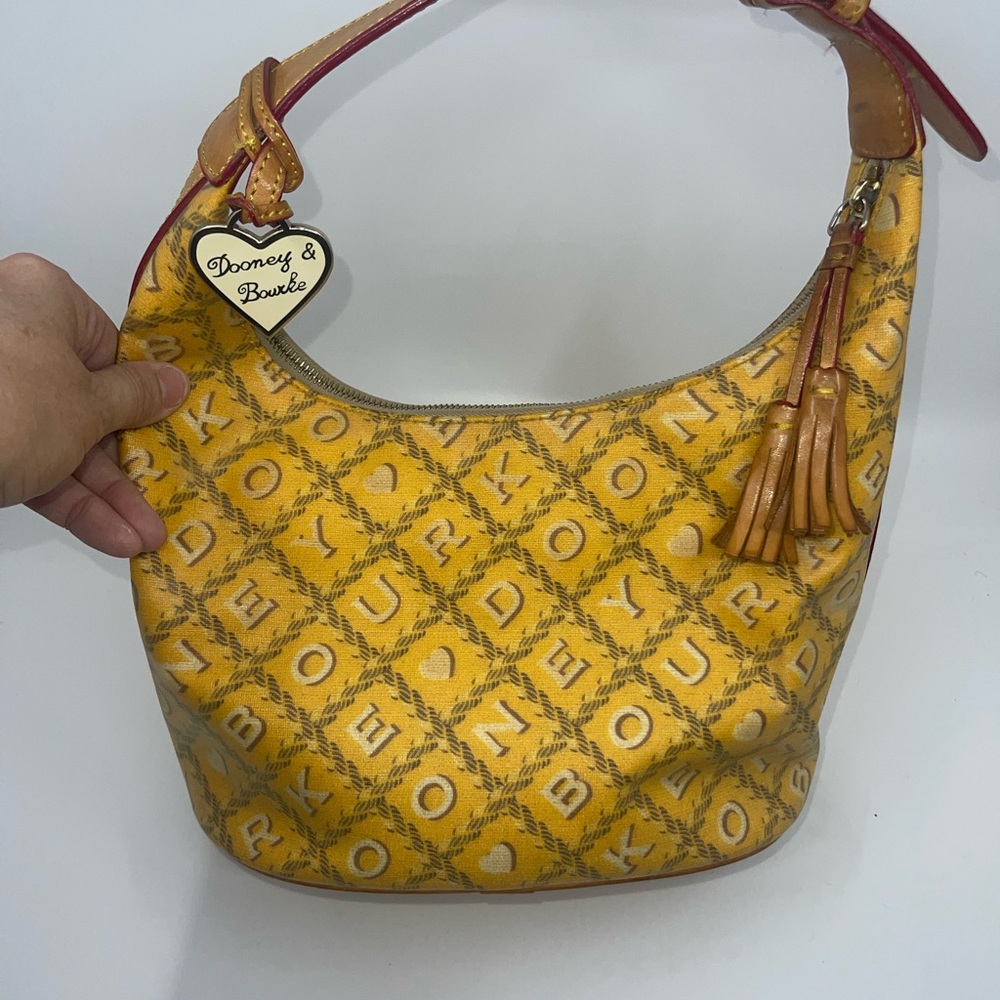 Coming soon- Vintage Dooney & Bourke Small Canvas Hobo